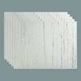 thumbnail image 1 of FASÄDE Rain Decorative Vinyl 18in x 24in Backsplash Panel in Matte White (5 Pack), 1 of 7
