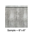 thumbnail image 1 of FASÄDE Rib Decorative Vinyl Backsplash Panel in Crosshatch Silver (6X6 Inch Sample), 1 of 6