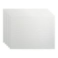 thumbnail image 1 of FASÄDE Ripple Decorative Vinyl 18in x 24in Backsplash Panel in Gloss White (5 Pack), 1 of 7