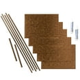 thumbnail image 1 of FASÄDE Ripple Decorative Vinyl Backsplash 15 sq ft Kit in Antique Bronze, 1 of 6
