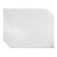 thumbnail image 1 of FASÄDE Safari Decorative Vinyl 18in x 24in Backsplash Panel in Gloss White (5 Pack), 1 of 6