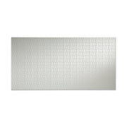 FAS DE Traditional 1 4-foot x 8-foot PVC Wall Panel in Matte White
