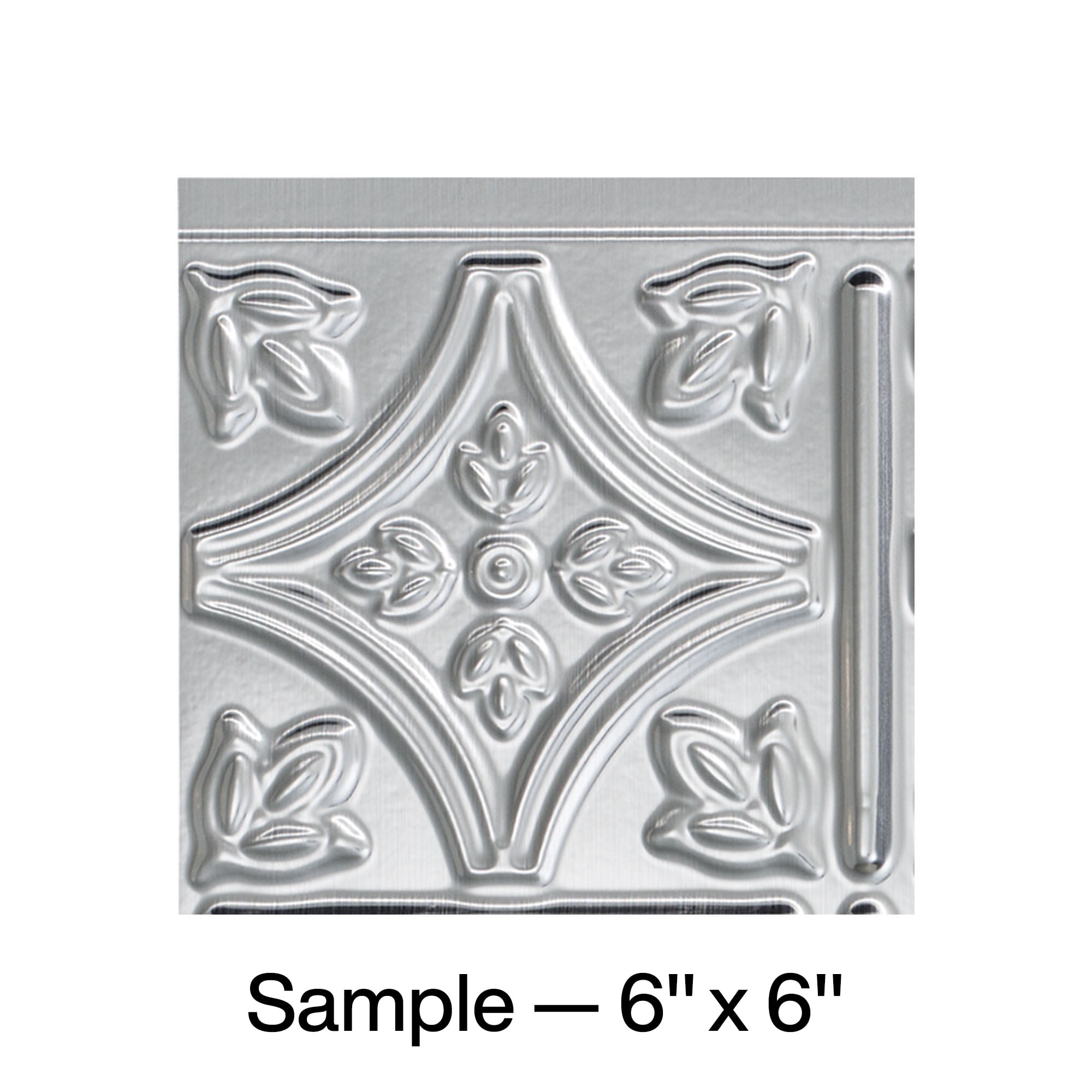 FASÄDE Traditional 1 Decorative Vinyl Backsplash Panel in Brushed