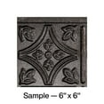 thumbnail image 1 of FASÄDE Traditional Style 1 Decorative Vinyl Backsplash Panel in Smoked Pewter (6X6 Inch Sample), 1 of 6