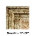 thumbnail image 1 of FASÄDE Traditional 3 Decorative Vinyl Glue Up Ceiling Panel in Bermuda Bronze (12X12 Inch Sample), 1 of 6