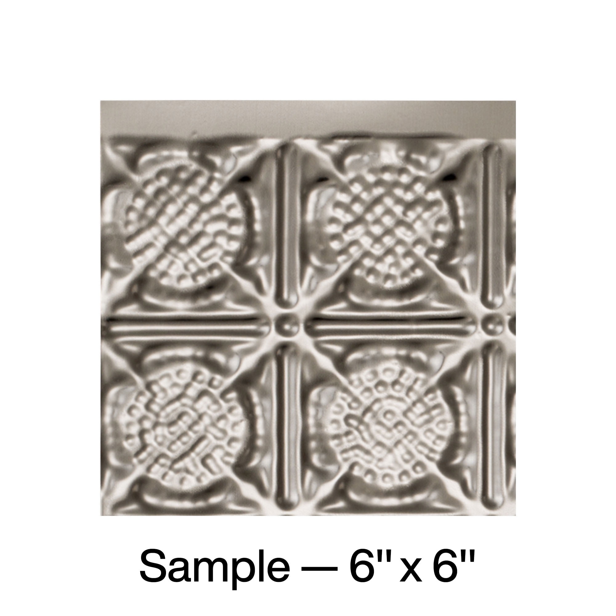 FASÄDE Traditional 6 Decorative Vinyl Backsplash Panel in Brushed