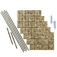 thumbnail image 1 of FASÄDE Traditional Style 1 Decorative Vinyl Backsplash 15 sq ft Kit in Bermuda Bronze, 1 of 6