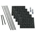 thumbnail image 1 of FASÄDE Traditional Style 1 Decorative Vinyl Backsplash 15 sq ft Kit in Brushed Onyx, 1 of 6