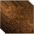 thumbnail image 1 of FASÄDE Traditional Style/Pattern 2 Decorative Vinyl 2ft x 2ft Lay in Ceiling Panel in Oil-Rubbed Bronze (5 Pack), 1 of 5