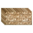 thumbnail image 1 of FASÄDE Traditional Style/Pattern 2 Decorative Vinyl 2ft x 4ft Glue Up Ceiling Panel in Bermuda Bronze (5 Pack), 1 of 7