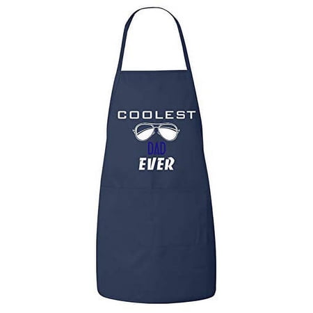 FASCIINO - Coolest Dad Ever Apron with Two Front Pockets
