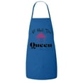 thumbnail image 1 of FASCIINO - Cute All Hail the Queen Chef Apron with Two Front Pockets, 1 of 1
