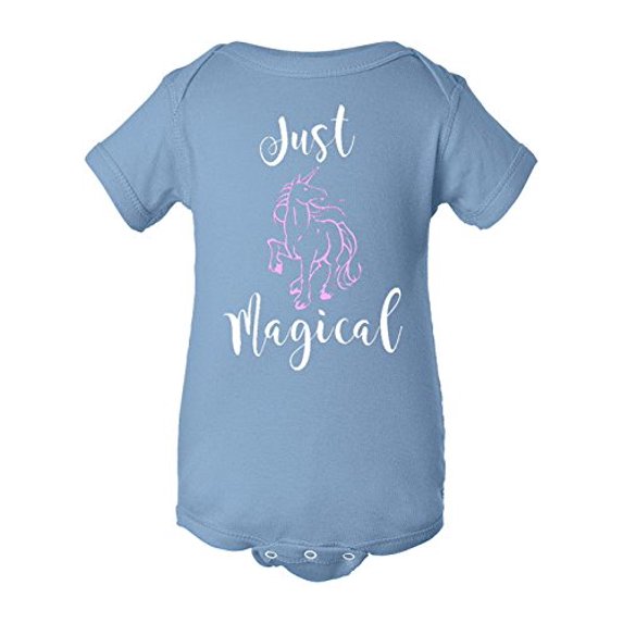 FASCIINO - Cute Baby Onesie Bodysuit Just Magical Unicorn (Sizes: NB-24M)