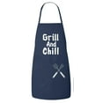 thumbnail image 1 of FASCIINO® Grill and Chill Chef Apron with Two Front Pockets, 1 of 1