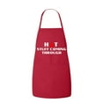 thumbnail image 1 of FASCIINO - Hot Stuff Coming Through, Funny Chef Apron with Two Front Pockets, 1 of 4