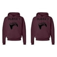 thumbnail image 1 of FASCIINO Matching His & Hers Couple Hoodie Sweatshirt Set - Player 1 and Player 2 Gamer, 1 of 1