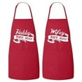 thumbnail image 1 of FASCIINO Set of Hubby and Wifey EST. 2017 His and Hers Couples Apron Valentines Wedding Bridal Gift 2pcs, 1 of 1