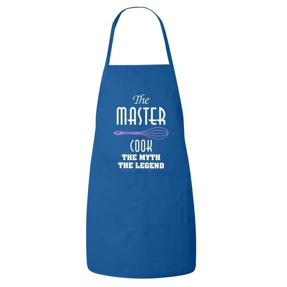 FASCIINO – The Master Cook with Two Pockets for Kitchen BBQ Cooking Baking Crafting