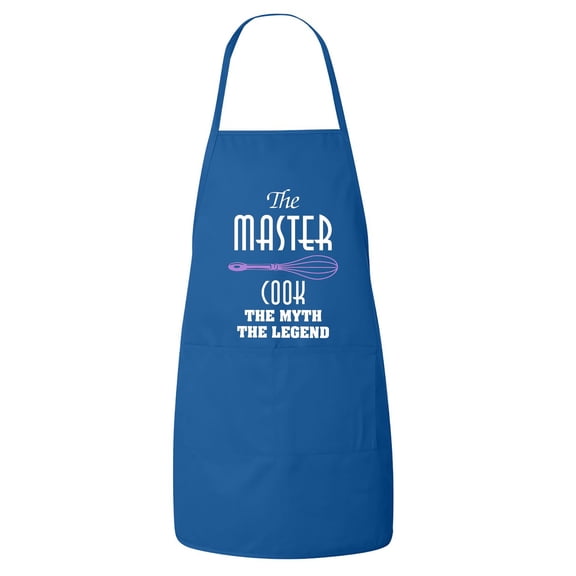 FASCIINO – The Master Cook with Two Pockets for Kitchen BBQ Cooking Baking Crafting
