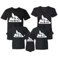 thumbnail image 1 of FASCIINO Wolf Pack Family Matching T-shirts (Dad, Mom, Sister, Brother, Little), 1 of 3