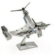 Model Kit Bell Boeing V-22 Osprey Aircraft United States Military Challenging Difficulty Steel Model by Metal Earth