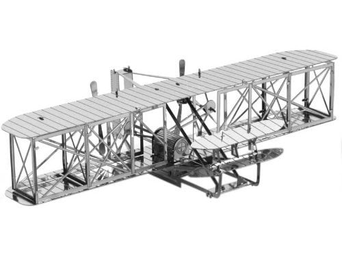 Fascinations Metal Earth 3D Laser Cut Model - Wright Brothers Airplane