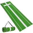 thumbnail image 1 of FASCK 10x3ft Softball/Baseball Pitching Mat with Rubber Mound - Anti-Fade Turf & Anti-Slip Foam Backing, Portable Fastpitch Training Aid for Indoor/Outdoor Practice, 1 of 6