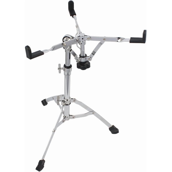 FASCK 19" to 22" Snare Drum Stand, Tripod Double Braced, Height Adjustable,Height Range, Suitable for Drums and Pads Under 15 Inches, Lightweight Holder, For Home Practice and Concert Live