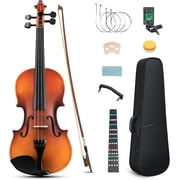 FASCK 4/4 Full Size Acoustic Violin, Matte Finish