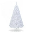 thumbnail image 1 of FASCK 5/6/7/8ft White Christmas Tree with Solid Metal Base, Modern Artificial Xmas Tree for Contemporary Home Office Decoration, 1 of 9