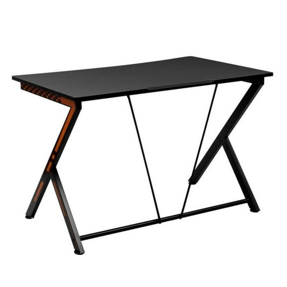 FASCK Modern Ergonomic Computer Desk for Home Office, Small Space Study Desk, Compact Writing Table for Bedroom Apartments Dorm Rooms