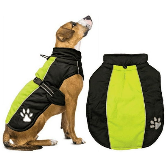 FASHION PET Sporty Jacket Black/Green XS