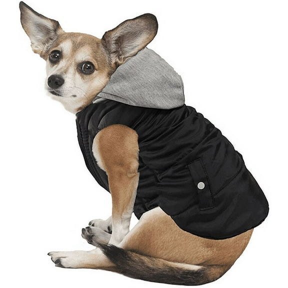 FASHION PET Sporty Puffer Reversible Black L