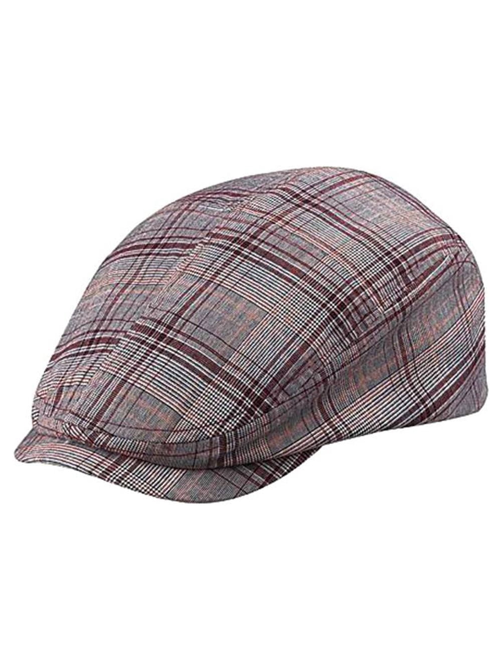 FASHION PLAID IVY CAP, Red Plaid S - Walmart.com display picture 1