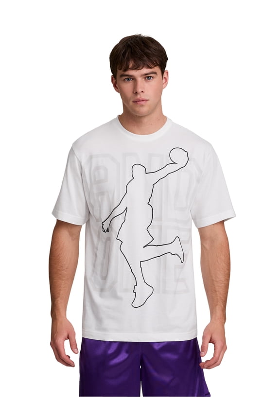 Men's and Big Men's Graphic T-Shirt, up to Size 5XL