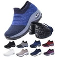 thumbnail image 1 of CHICVOMEY Women Slip On Sneakers Orthopedic Walking Shoes for Women Comfort Sneakers with Arch Support Air Cushion Sole for Running & Travel, 1 of 6
