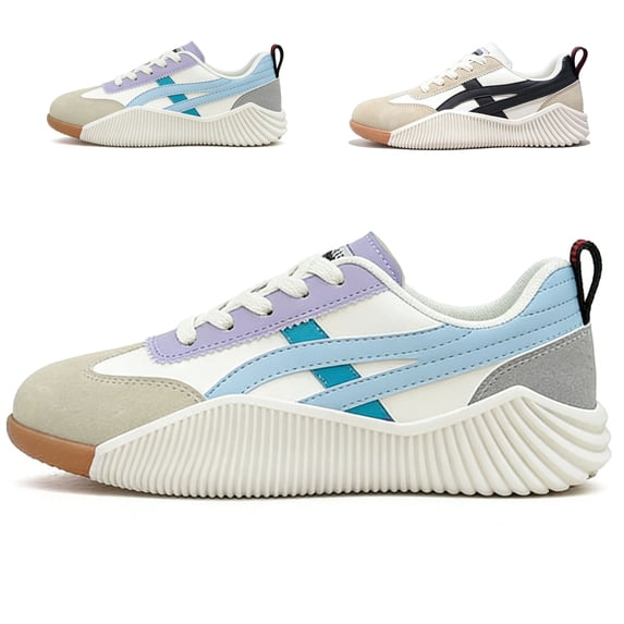 CHICVOMEY Casual Orthopedic Sneakers Womens Arch Support Walking Vintage Sneakers Casual Shoes Lightweight Breathable Sneakers