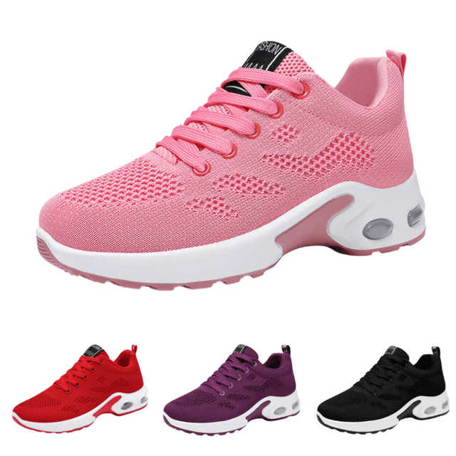 FASHIONBANANA Women's Running Shoes Non Slip Shoes Breathable