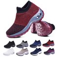 thumbnail image 1 of CHICVOMEY Women Walking Sneakers Breathable Lightweight Slip On Shoes Air Cushion Running Comfort Non-Slip Arch Support Sneakers for Women, 1 of 7