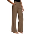 thumbnail image 1 of FASHIONPANT Fashion Casual Pants For Women Dress Wide Leg Work Slacks Stretchy Straight High Waisted Pants, 1 of 6