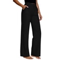 thumbnail image 1 of FASHIONPANT Fashion Casual Pants For Women Dress Wide Leg Work Slacks Stretchy Straight High Waisted Pants, 1 of 6