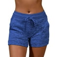thumbnail image 1 of FASHIONWT Women Summer Solid Athletic Elastic Waist Casual Sweatpant, 1 of 2