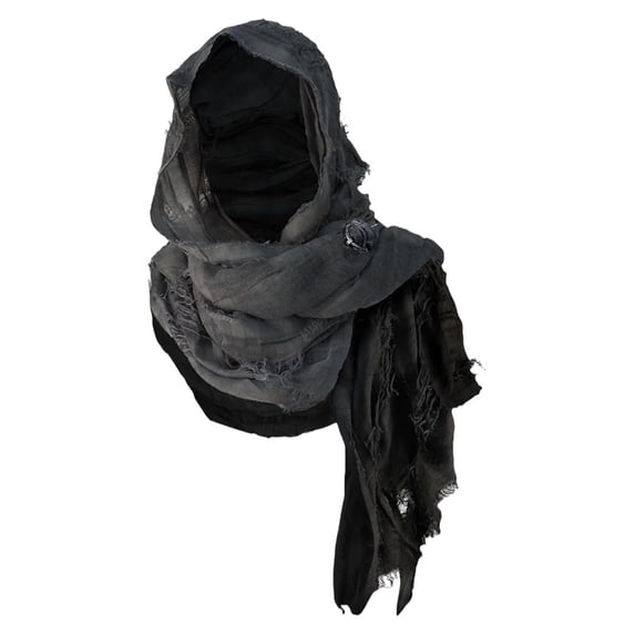 FASHOFT Adult Knight Hooded Cape Halloween Renaissance Retro Shawl Cosplay Outfit Historical Theme Stage Performance Fancy Dress Up Halloween One Size