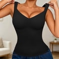 thumbnail image 1 of FASHOFT Black Corset Shapewear For Women Upper Body Tight Fit Bustier Tank Top Tummy Control Waist Cinching Back Smoothing Body Shaper For Daily Layering Corset Tank Top XL, 1 of 4