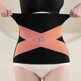 thumbnail image 1 of FASHOFT Black Tummy Control Shapewear For Women Thin Cross Front Seamless Waist Trainer Wrap Lower Belly Smoothing Lightweight Compression Belt Waist Shapewear XL, 1 of 6