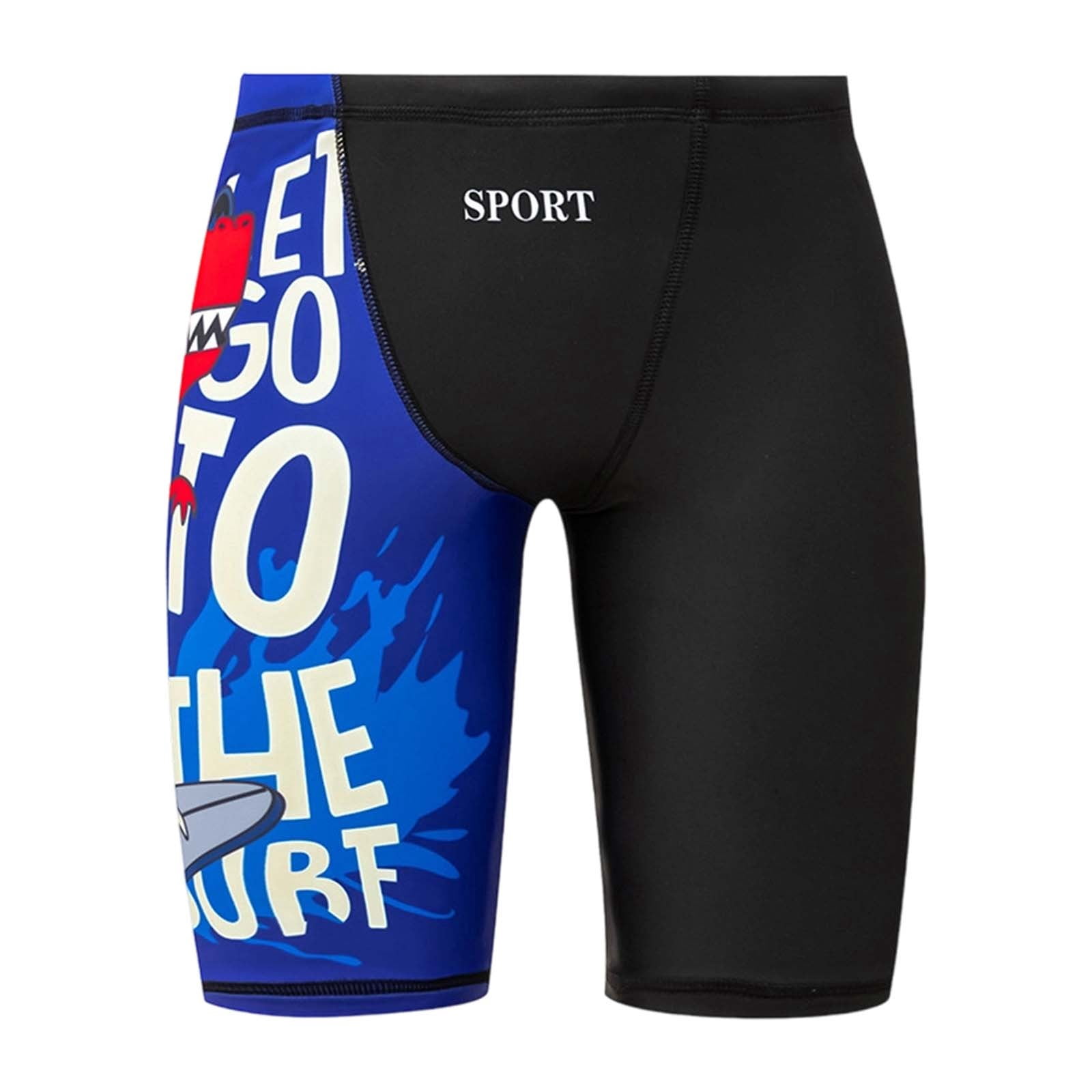 FASHOFT Boys Swim Trunks Quick Dry Bathing Suit Boys Swimsuit Swim Shorts Swimwear Kids Beach Board Shorts Blue
