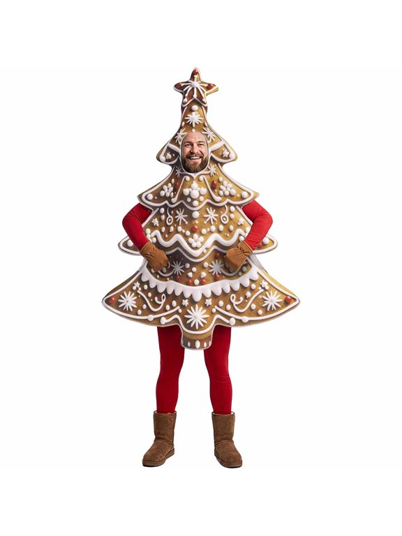 Christmas Costumes For Adults Christmas Tree Party Costume Set Christmas Tree Party Christmas Party Stage Performance Costume Holiday Party Outfit One Size