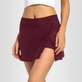 thumbnail image 1 of FASHOFT High Waisted Swim Skirt for Women Side Split Bathing Suit Skirt with Built in Bikini Bottom Swim Skort Swimsuit Bottoms XXL, 1 of 7