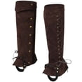 thumbnail image 1 of FASHOFT Pirate Boot Covers Halloween Accessory Leather Buckle Foot Covers Punk Cosplay Prop Party Stage Performance Dress Up Halloween One Size, 1 of 2