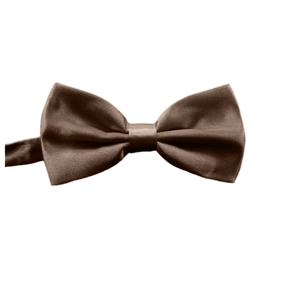 FASHOFT Solid Color Pre-tied Bow Tie Adjustable Bowtie for Men